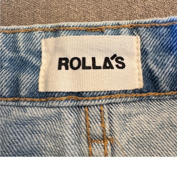 ROLLA’S High Waisted Denim Mini Skirt - Picture 8 of 9